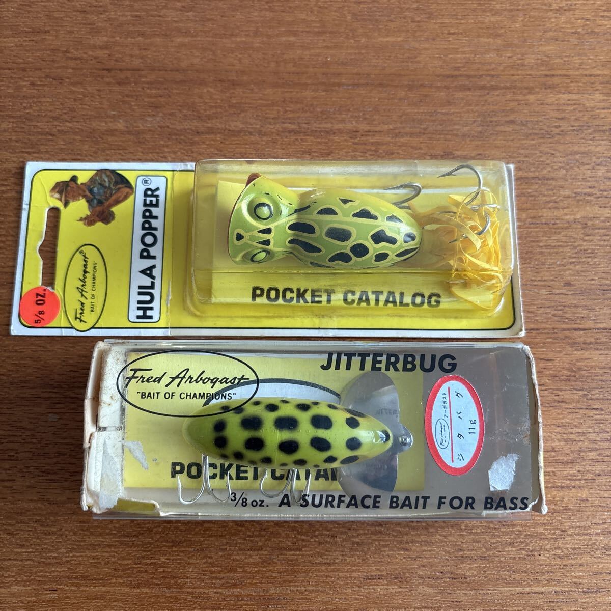 フレッドアーボガスト ジッターバグ フラポッパー オールド拍卖