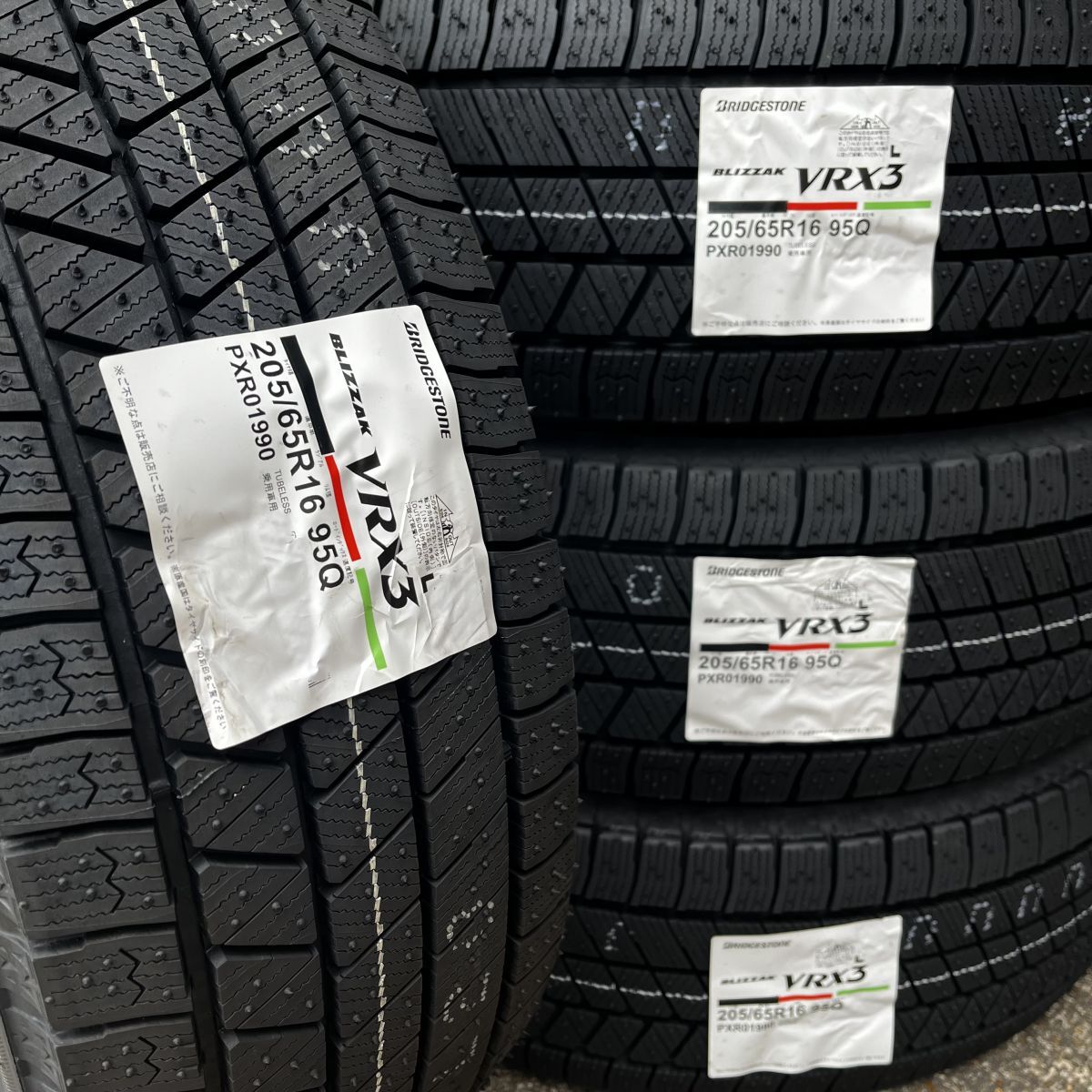 今季入荷 新品 2025年製~ ブリヂストン ブリザック VRX3 205/65R16 4本 価格 BS BLIZZAK 正規品 個人宅OK 数量限定特価拍卖