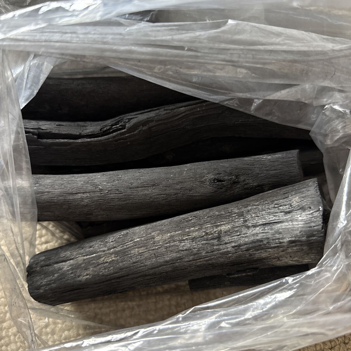 【木炭】8個 650g 長時間燃焼 火力安定長持ち拍卖