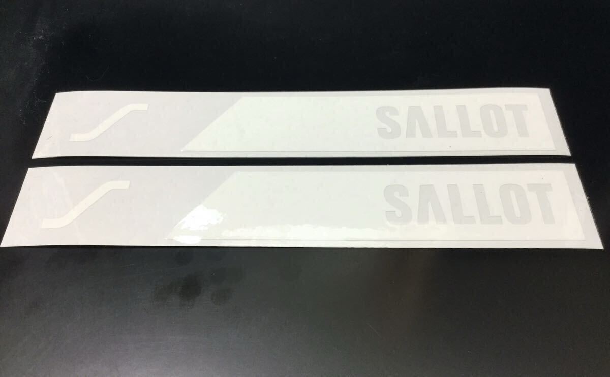 SALLOT サロットステッカー切文字タイプ2枚組 私をスキーに♪拍卖