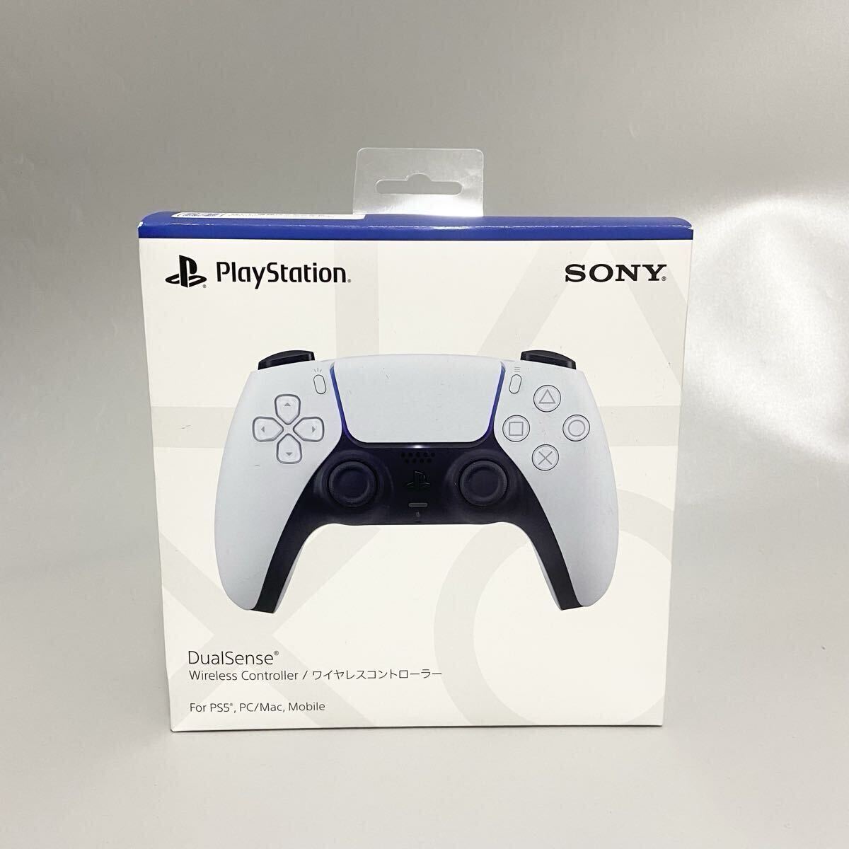 1円 未使用 PS5 ワイヤレスコントローラー SONY PlayStation ホワイト コントローラー ソニー デュアルセンス シール剥がれあり 拍卖