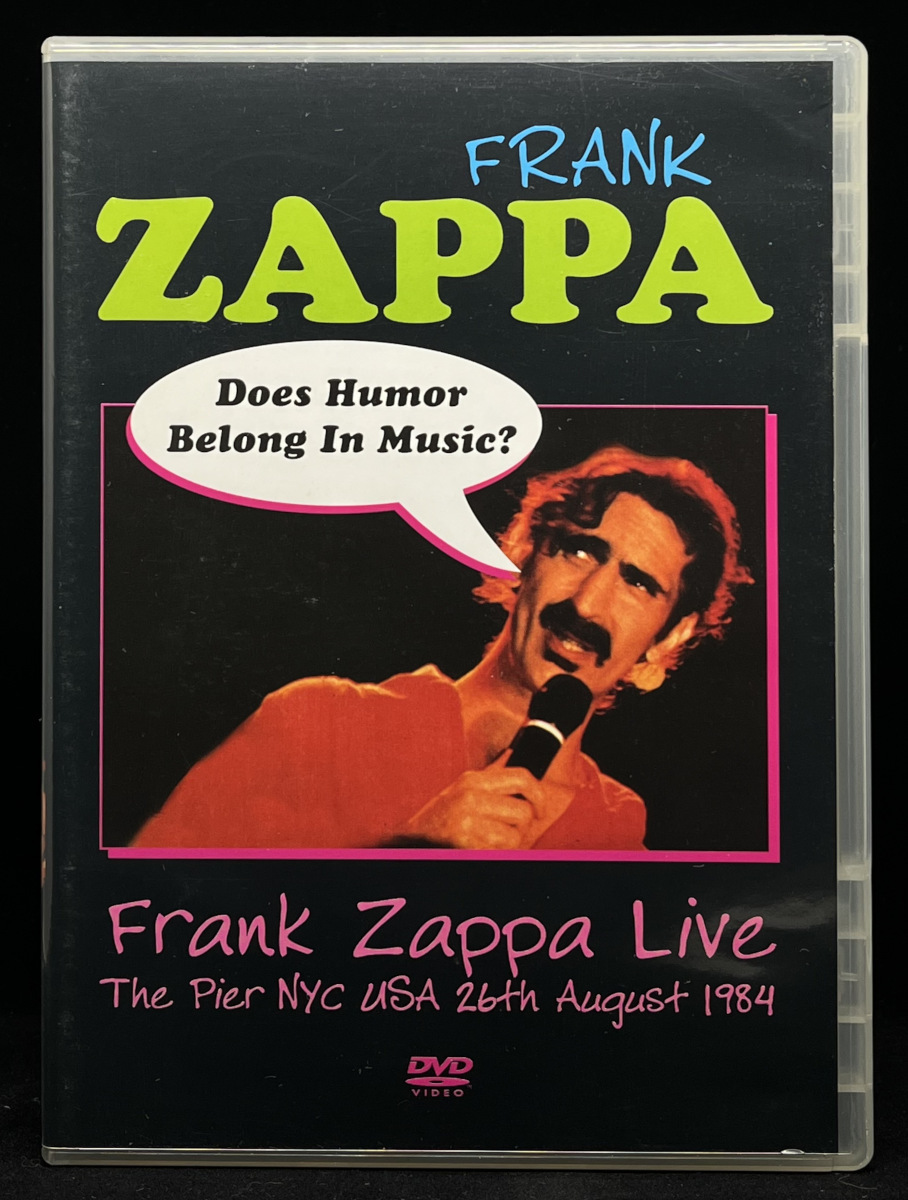 【DVD】フランク・ザッパ Frank Zappa / Does Humor Belong in Music? ダズ・ヒューモア・ビロング・イン・ミュージック? 輸入盤拍卖