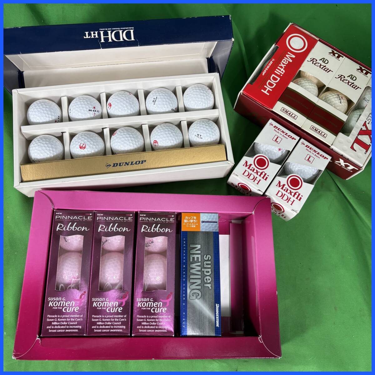 ゴルフボールセット まとめ売り DUNLOP BRIDGESTONE PINNACLE ピナクル ブリジストン ダンロップ ゴルフ用品 現状品 スポーツ EL-250708097拍卖