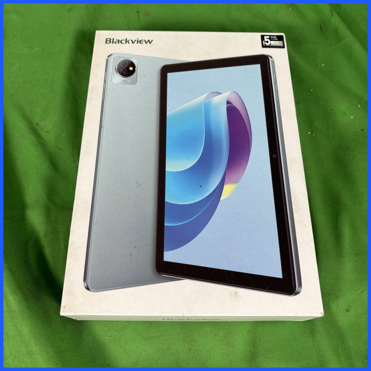 Blackview Tab 7 Twilight blue タブレット Android 10.1インチ HDディスプレイ WIFI ケース付き 動作確認済み USED 現状品 EL-2507080105拍卖