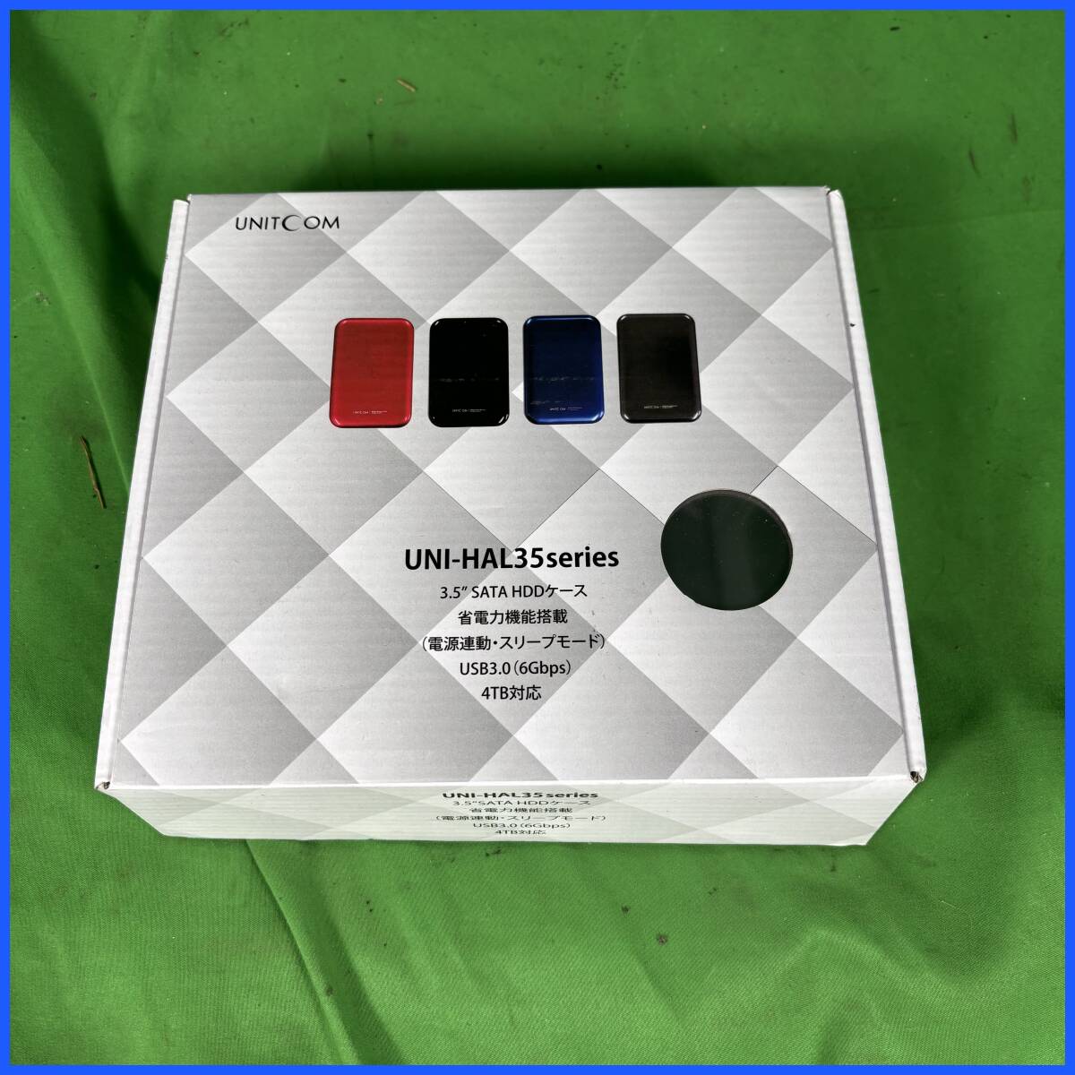 UNITCOM ユニットコム 3.5インチSATA用 HDDケース UNI-HAL 35 series 4TB PC辺機器 経年保管品 新品未使用品 EL-250706081拍卖