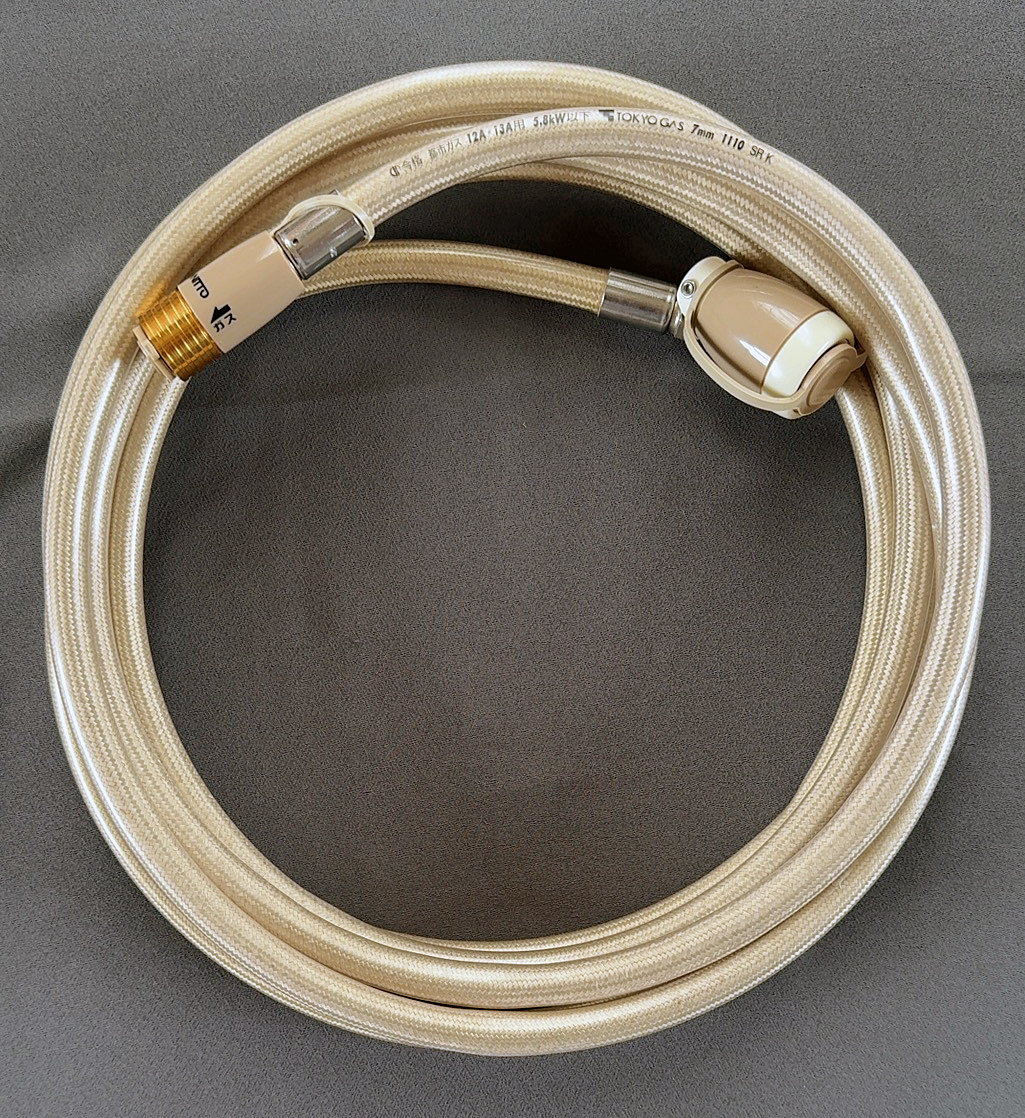 USED 長さ約4Mの東京ガスのガスコード(自在型)はいかがでしょうか?拍卖