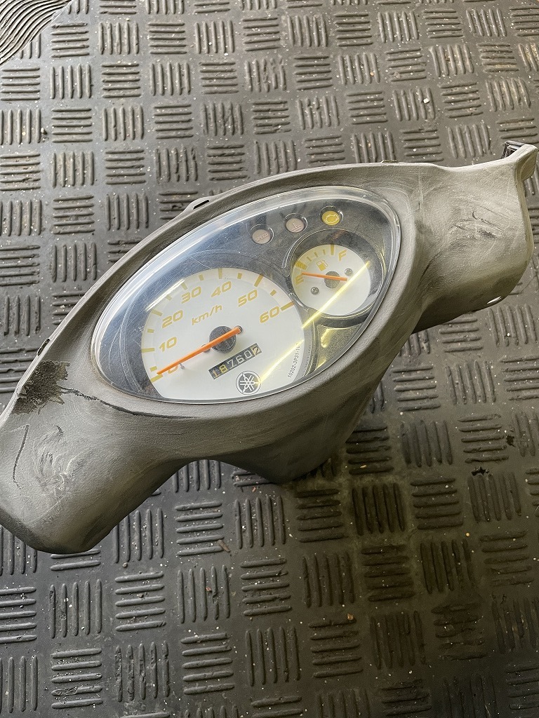 YAMAHA JOG ZR SA39J 純正スピードメータ メーター カウル インナー拍卖