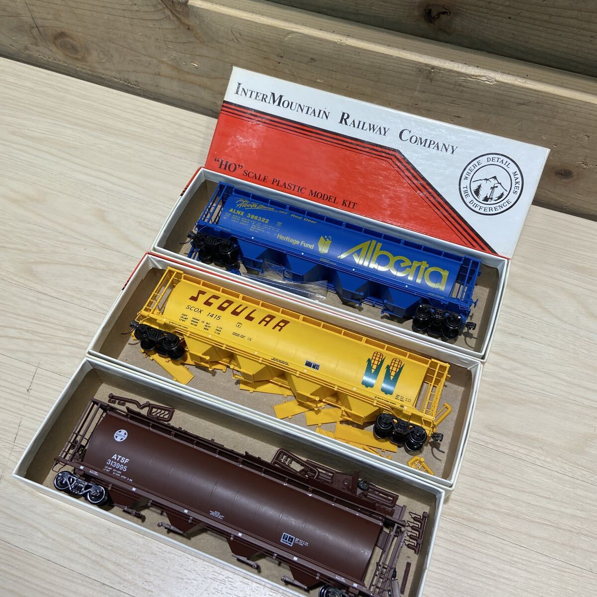 9 3点セット HOゲージ INTER MOUNTAIN インターマウンテン 鉄道模型 詳細未検品 現状販売 貨車 鉄道 模型 車両拍卖