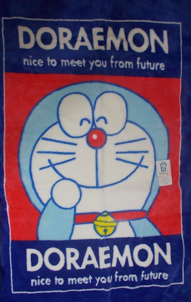 バンダイ BANDAI★ドラえもん★ハーフケット★100cm×140cm★日本製★毛布★ブランケット★マルチケット★膝掛け★肩掛け★寝具★お昼寝用拍卖