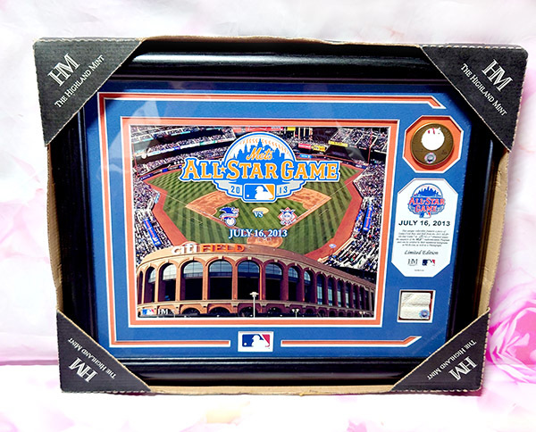 2013年 ザ・ハイランド・ミント製 MLBオールスターゲーム記念額縁? ビンテージ レトロ 中古 拍卖