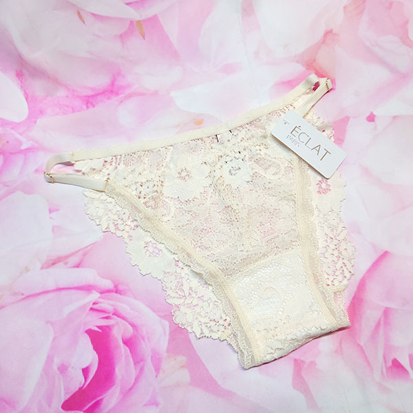 【新品 未使用】クリーム ショーツ 総レース セクシー パンティ パンツ M 拍卖