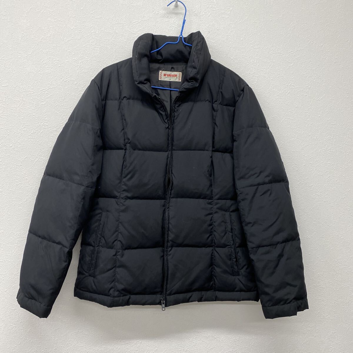 McGREGOR ダウンジャケット ブラック アウター 黒M 古着 防寒 さ13拍卖