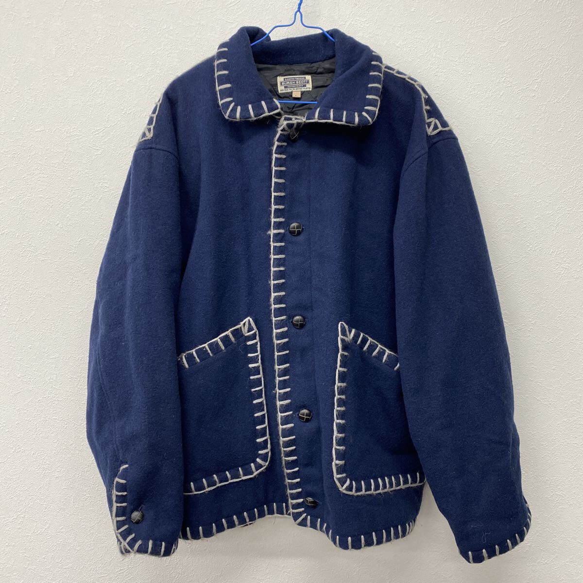 BURGH SCOTT ジャケット アウター ネイビー L せ6拍卖
