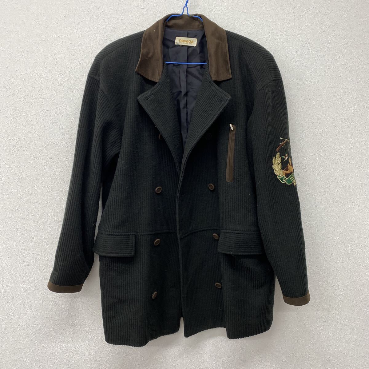 nevada コーデュロイ ジャケット アウター ブラック せ10拍卖