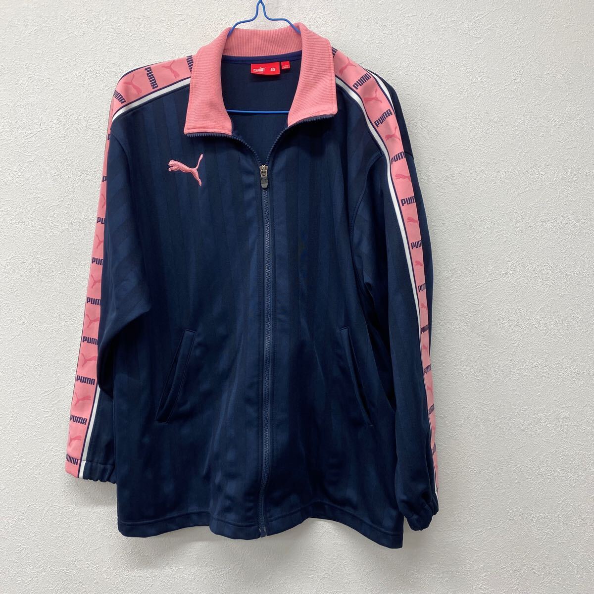 PUMA プーマ メンズ ジャージ上着    SSサイズ ネイビー チ11拍卖