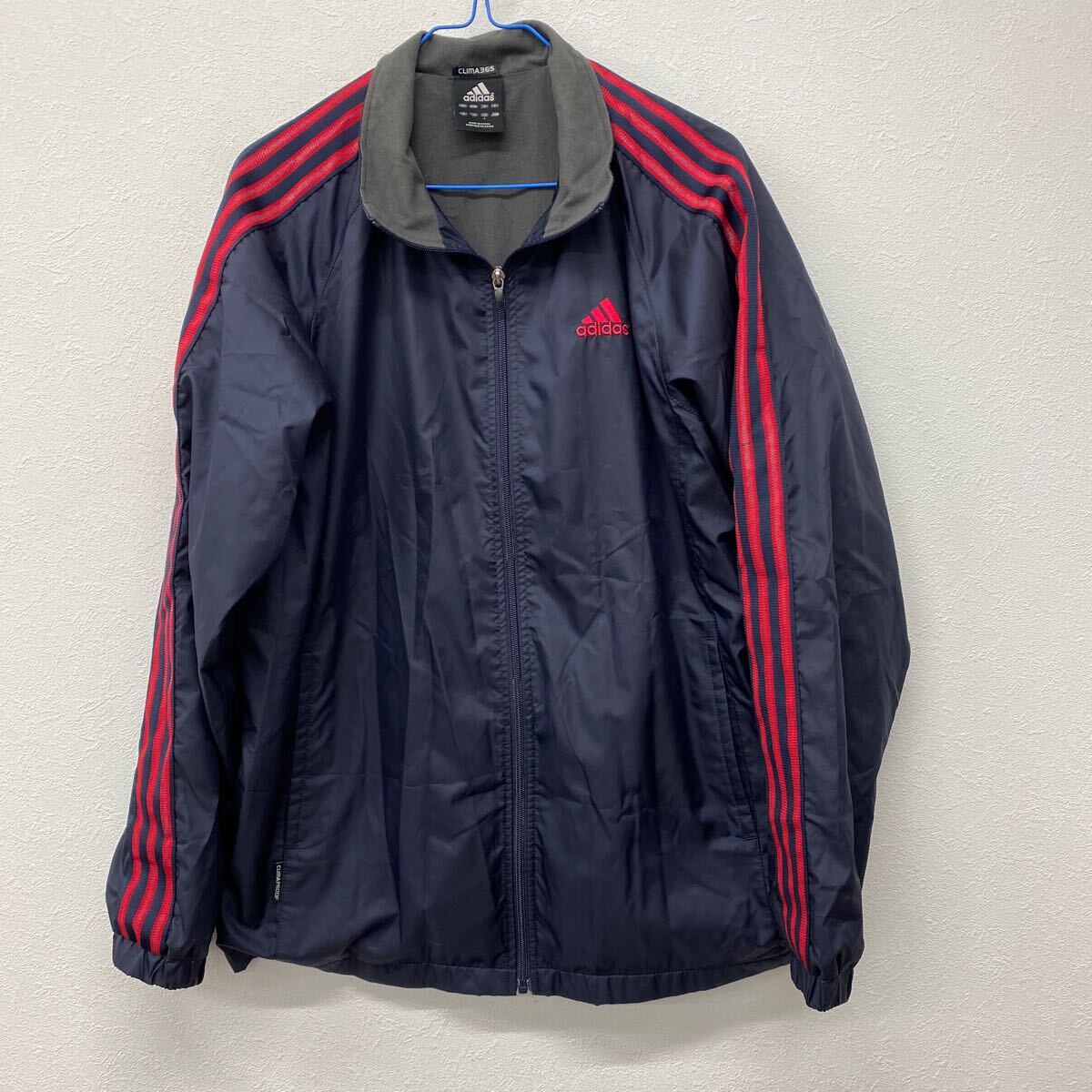 adidas アディダス メンズ  ジャンパー  ネイビー Lサイズ チ14拍卖