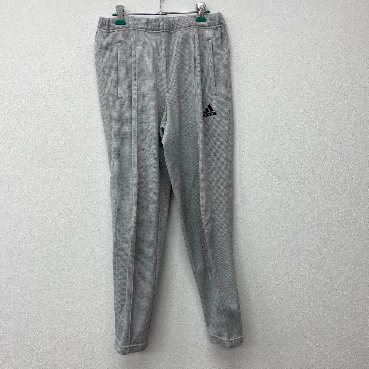 adidas アディダス  メンズ  ジャージ パンツ  グレー Lサイズ チ18拍卖