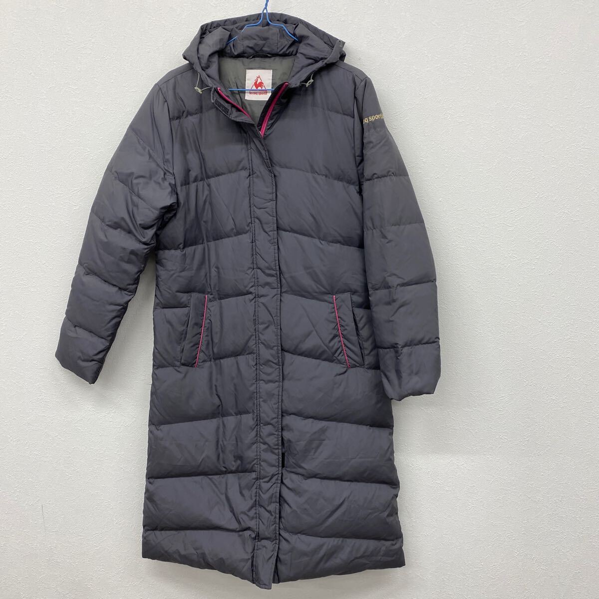 ルコックス  レディース    ダウンコート グレー  Lサイズ レ36拍卖