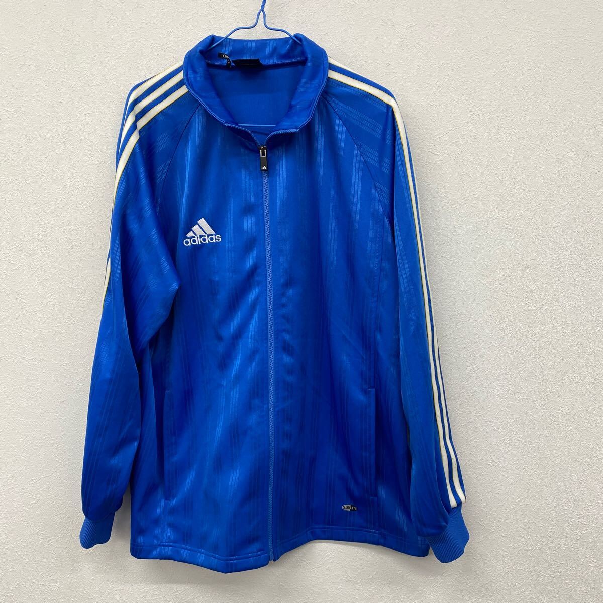 adidas アディダス メンズ  ジャージ    セットアップ  ブルー Lサイズ レ40拍卖