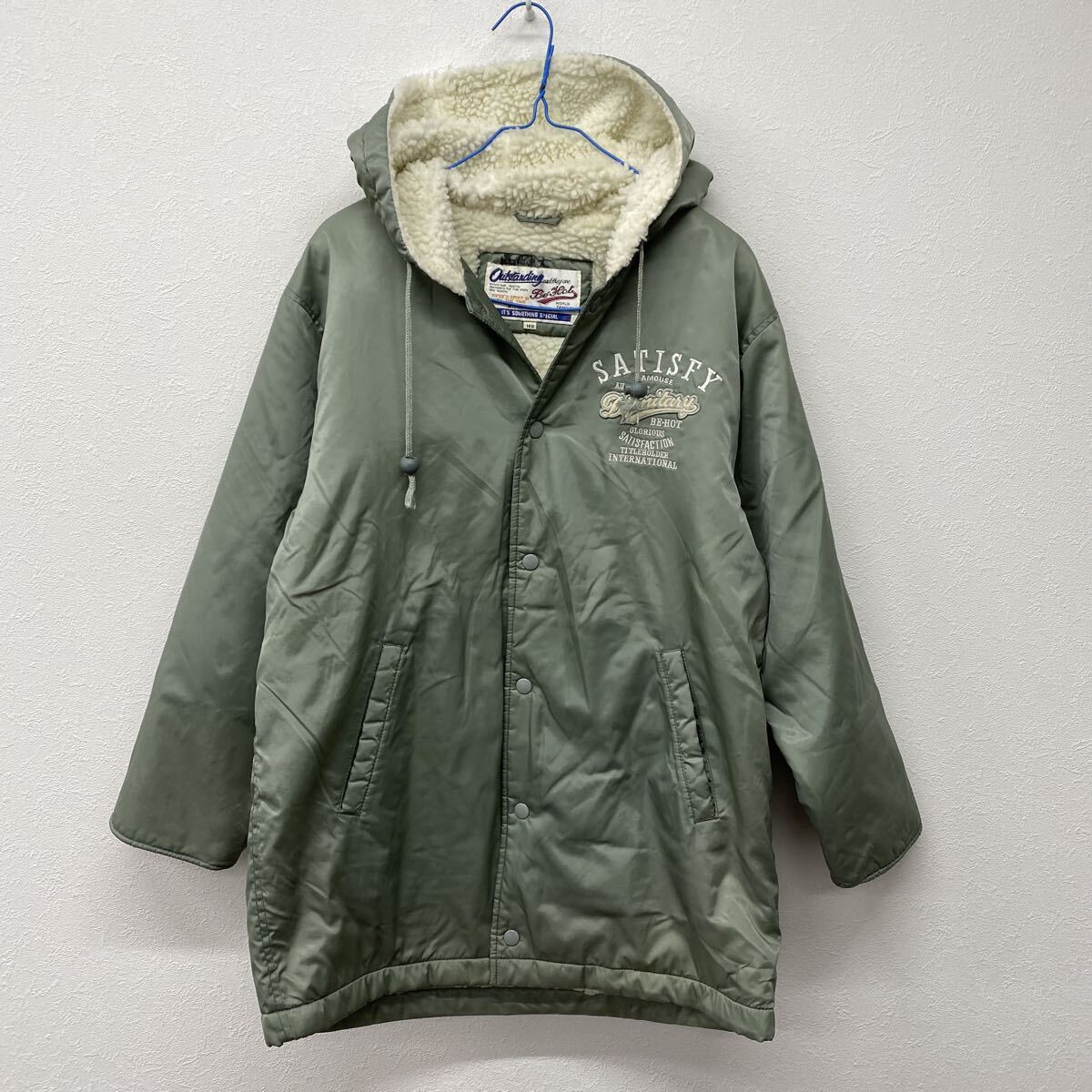 PROSPER ベンチコート アウター ブルゾン ナイロン 防寒古着 kids160 て25拍卖