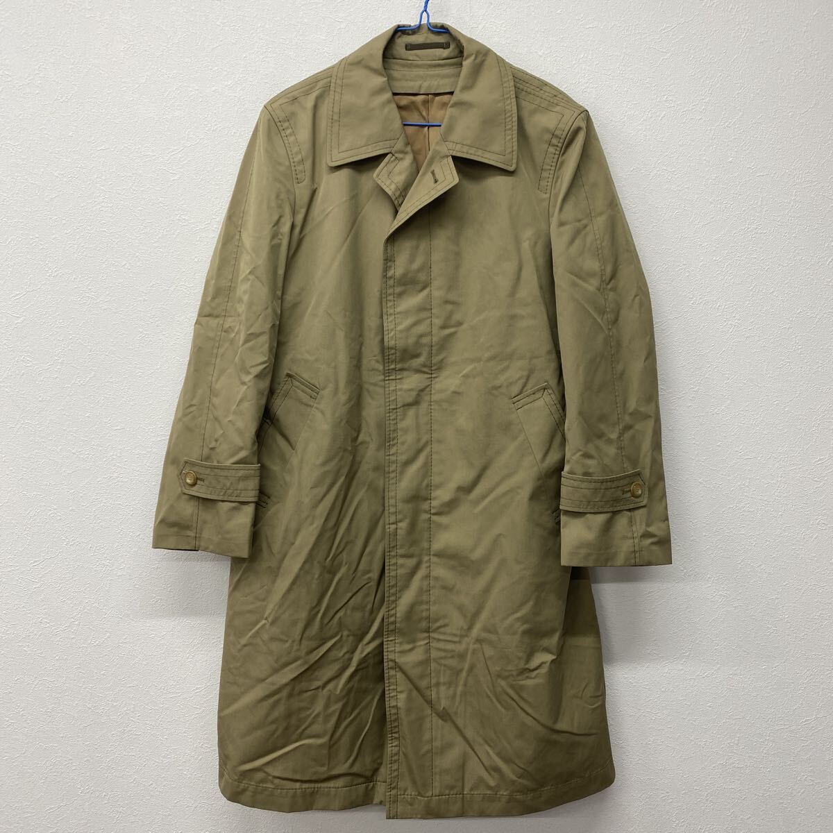 CAESAR ロングコート ステンカラーコート ベージュ と13拍卖