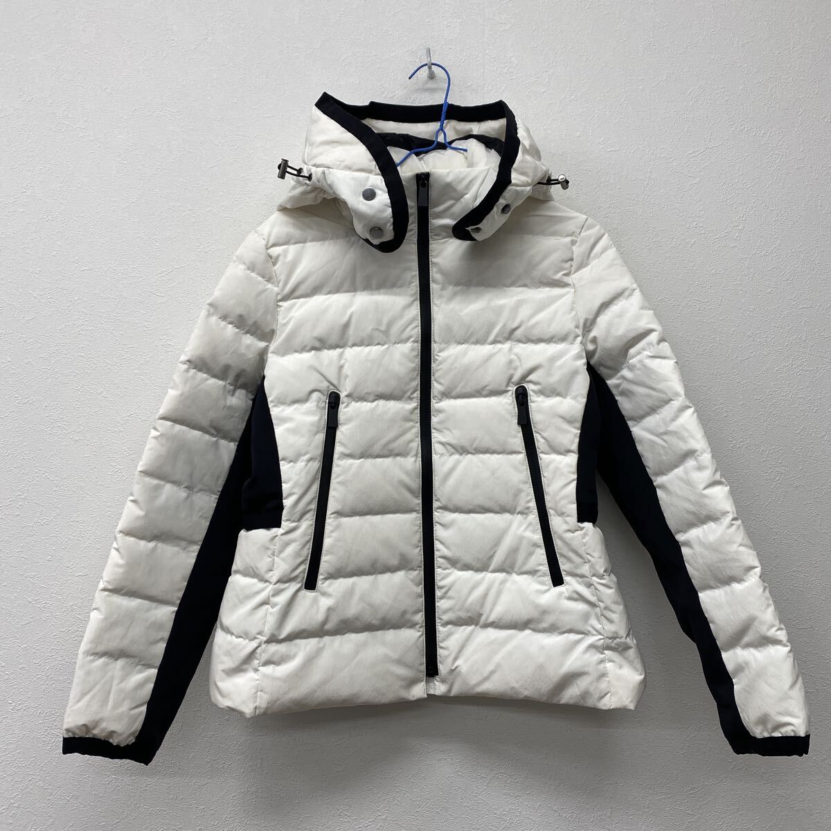 ダウンジャケット アウター フード レディース 白 こ45拍卖