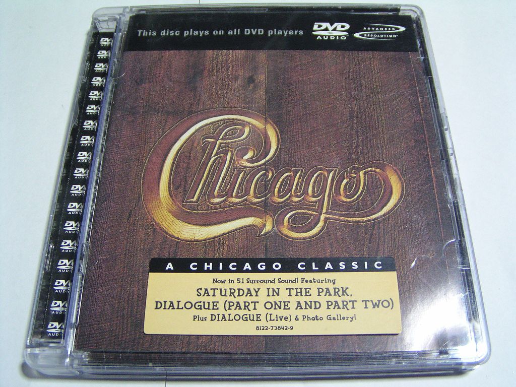 ★廃盤!貴重品! シカゴ 5 CHICAGO V (サタデー・イン・ザ・パーク収録)輸入盤DVD AUDIO 中古品★DVD4枚までクリックポスト185円拍卖