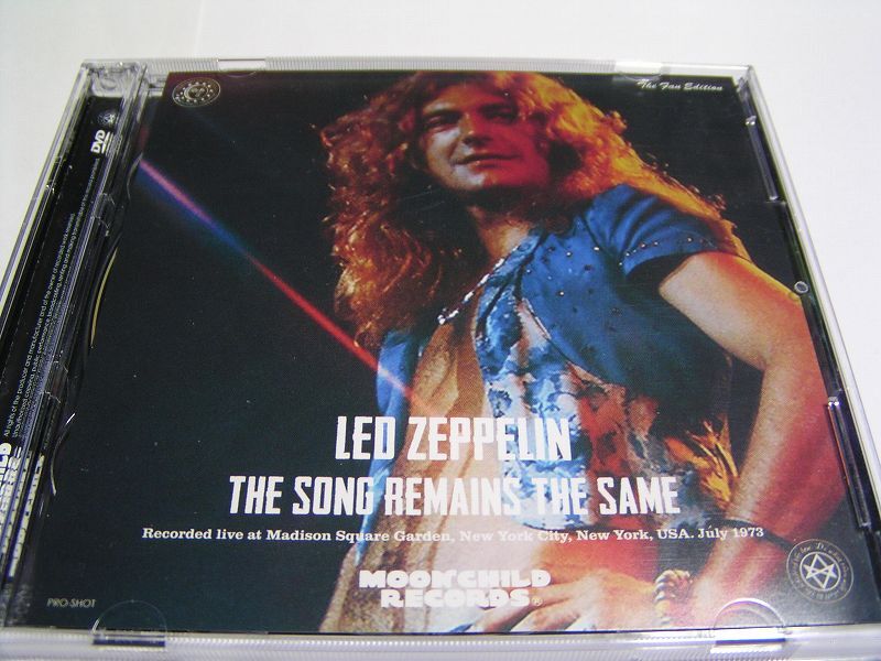 ★レッドツェッペリン LED ZEPPELIN The Song Remains The Same(Moon Child Record)コレクターズDVD中古品★DVD4枚まで185円拍卖