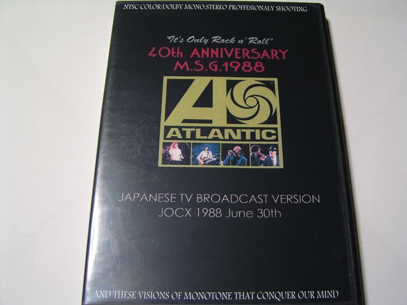 ★アトランティックレコード40周年ライブ レッドツェッペリン再結成など/コレクターズDVD中古品★DVD4枚までクリックポスト185円拍卖