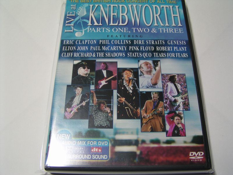 ★ネブワース 1990 完全版 ピンクフロイド レッドツェッペリン エリック・クラプトン 輸入版DVD中古品★DVD4枚まで185円拍卖