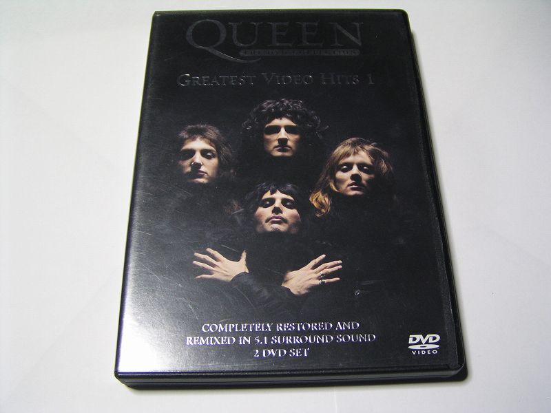 ★QUEEN GREATEST VIDEO HITS クイーン グレイテスト ビデオ ヒッツ DVD 1 国内盤DVD中古品★DVD4枚までクリックポスト185円拍卖