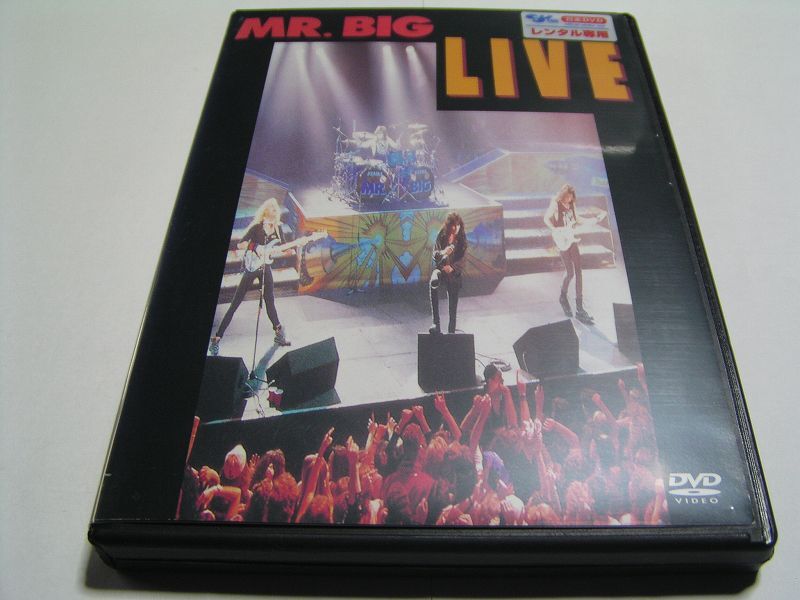 ★名作!ミスタービッグ MR.BIG サンフランシスコ・ライヴ レンタル版DVD中古品・通常トールケース★4枚までクリックポスト185円拍卖