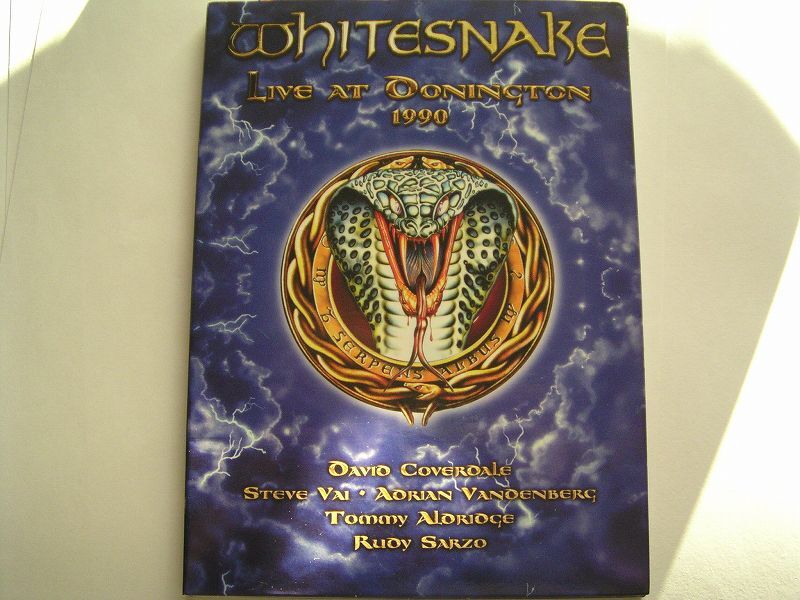 ★ホワイトスネイク ライブ・アット・ドニントン1990 スティーヴ・ヴァイ 輸入版DVD中古品★DVD4枚までクリックポスト185円拍卖