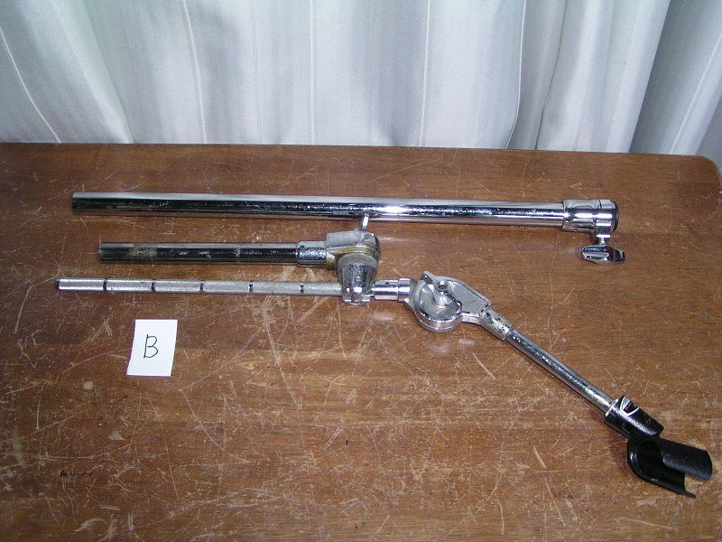 ★ドラム録音用 マイクスタンド・ブームアーム・中間パイプ付 中古品B拍卖