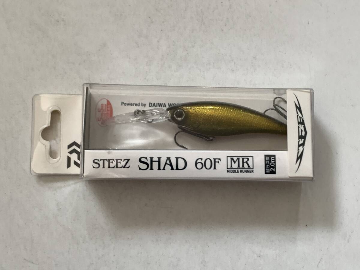 ダイワ【STEEZ シャッド 60F MR SGクロキン】71008拍卖