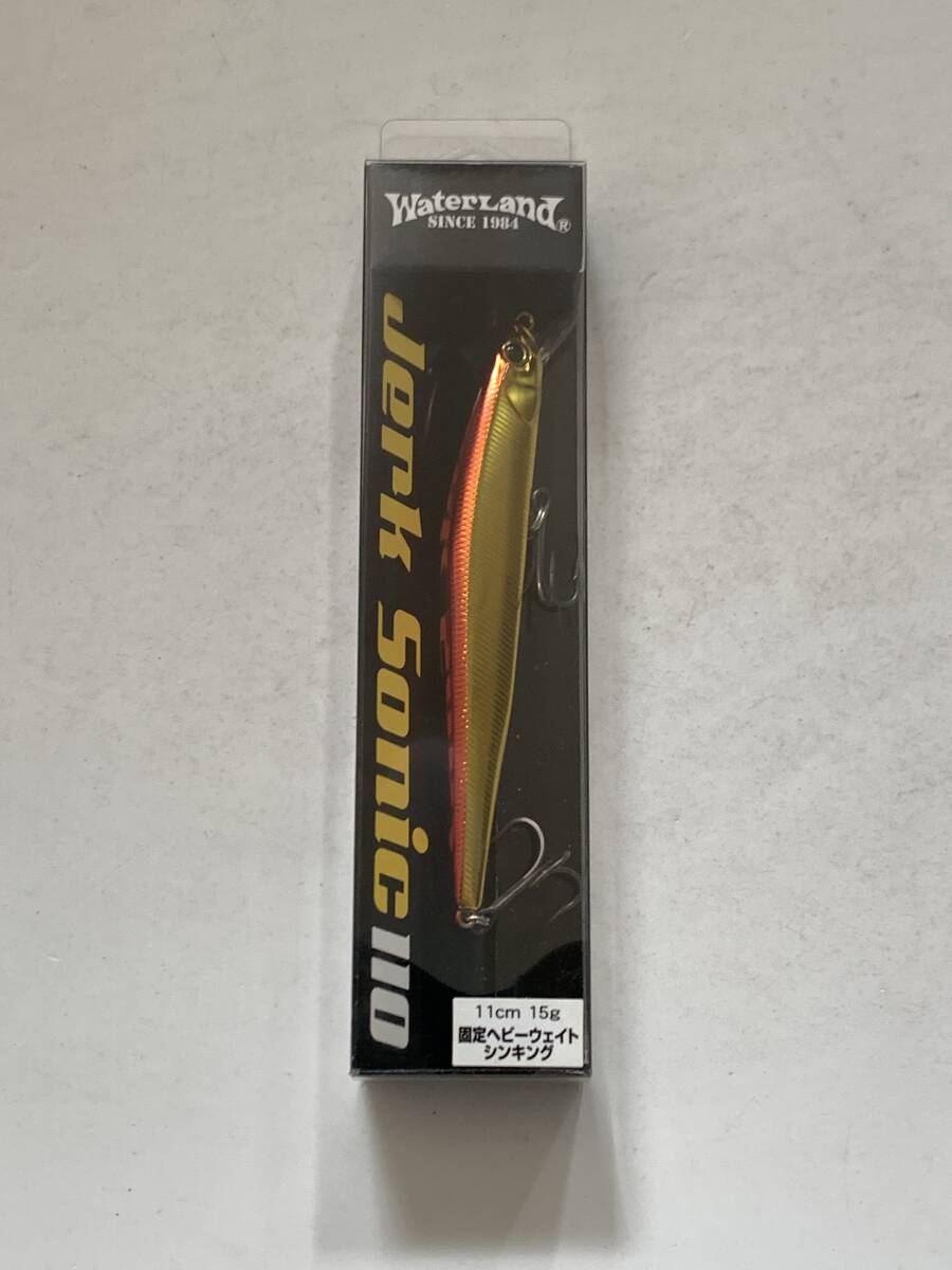 ウォーターランド【ジャークソニック 110S レッド/ゴールド】71008拍卖