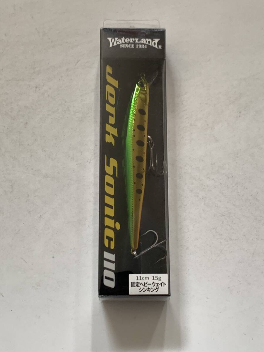 ウォーターランド【ジャークソニック 110S グリーン/ゴールド/ヤマメ】71008拍卖