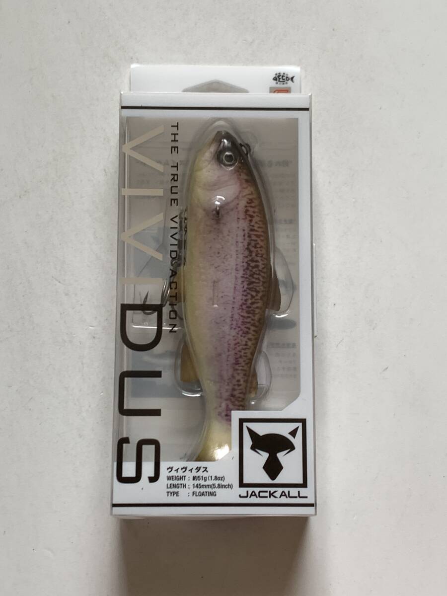 ジャッカル【VIVIDUS ヴィヴィダス 145mm/約51g RTロックトラウト】71011拍卖