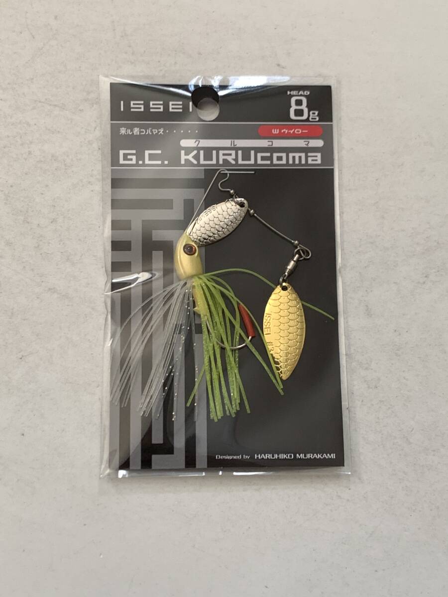 issei【G.C.クルコマ Jr. Wウイロー 8g ナチュラルイエロー】71029拍卖