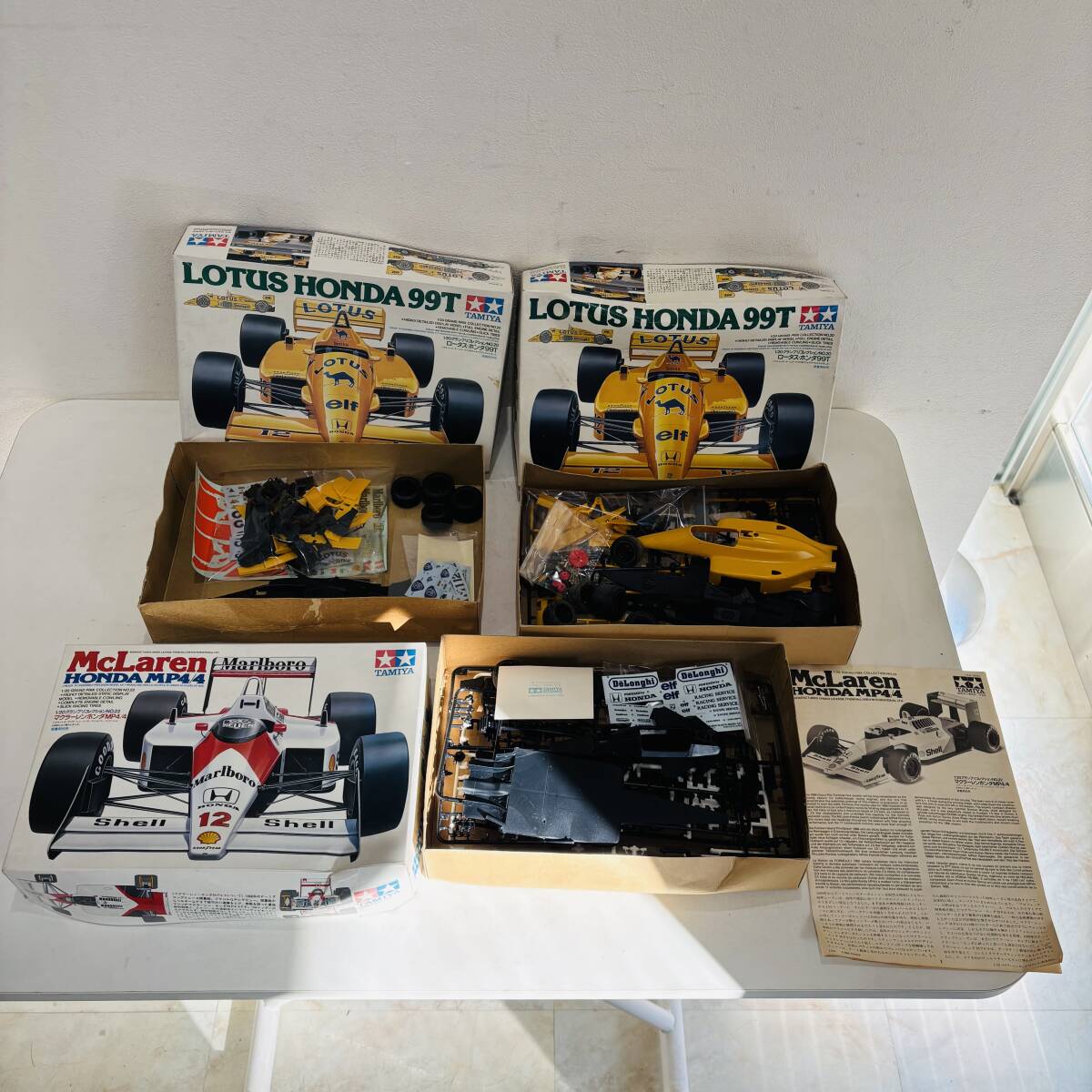 3点 まとめ TAMIYA タミヤ プラモデル F1 Lotus Honda 99T McLaren HONDA MP4/4 玩具 ジャンク NC2401M拍卖