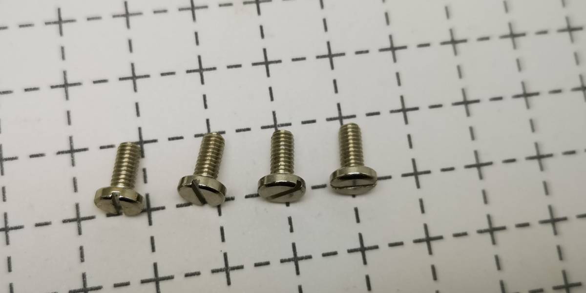 ミシンパーツ 部品 押さえ止ねじ 4個セット拍卖