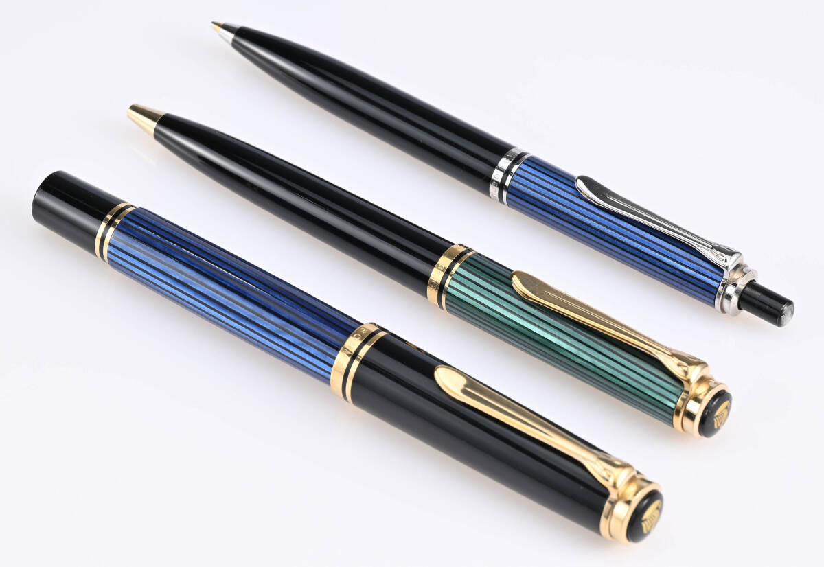 ペリカン ボールペン2本、シャープペンシル1本 3本まとめて拍卖
