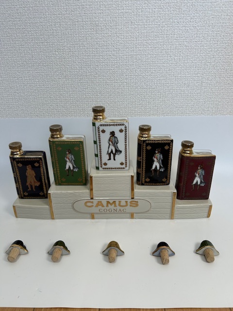 【5本セット】ナポレオンブック ミニボトル 台座付拍卖