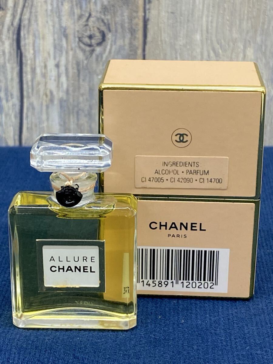 〈N9108〉CHANEL シャネル ALLURE アリュール オードゥ パルファム PARFUM 未使用 7.5ml 拍卖