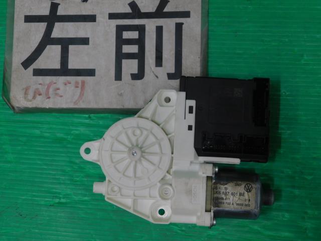VW ゴルフヴァリアント DBA-1KCAV 左Fドアレギュレータ・モーター TSIコンフォートラインプレミアム㊨ CAV LC9A拍卖