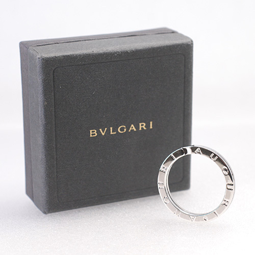 ブルガリ クリスマス限定 925 AUGURI ブルガリ・ブルガリ キーリング スターリングシルバー 仕上げ済み(16752)拍卖