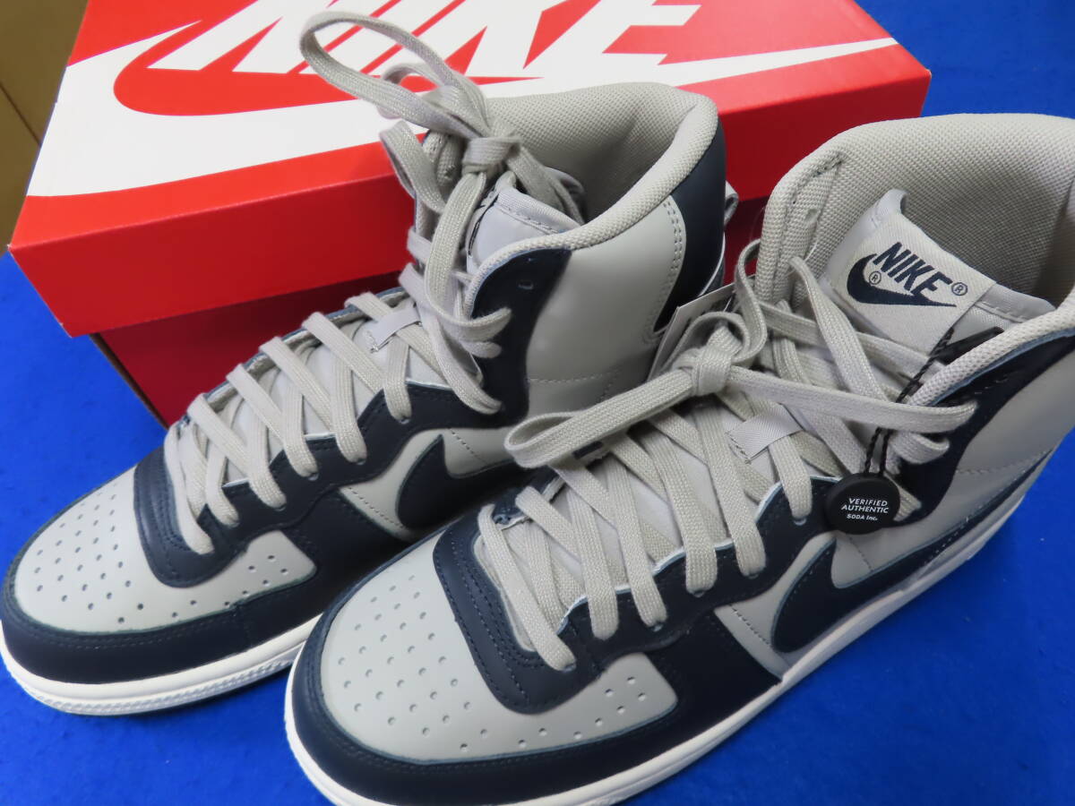 【未使用品】NIKE TERMINATOR HIGH スニーカー<FB1832-001>granite/dark obsidian Georgetown University HOYAS【US9.5/27.5cm】拍卖