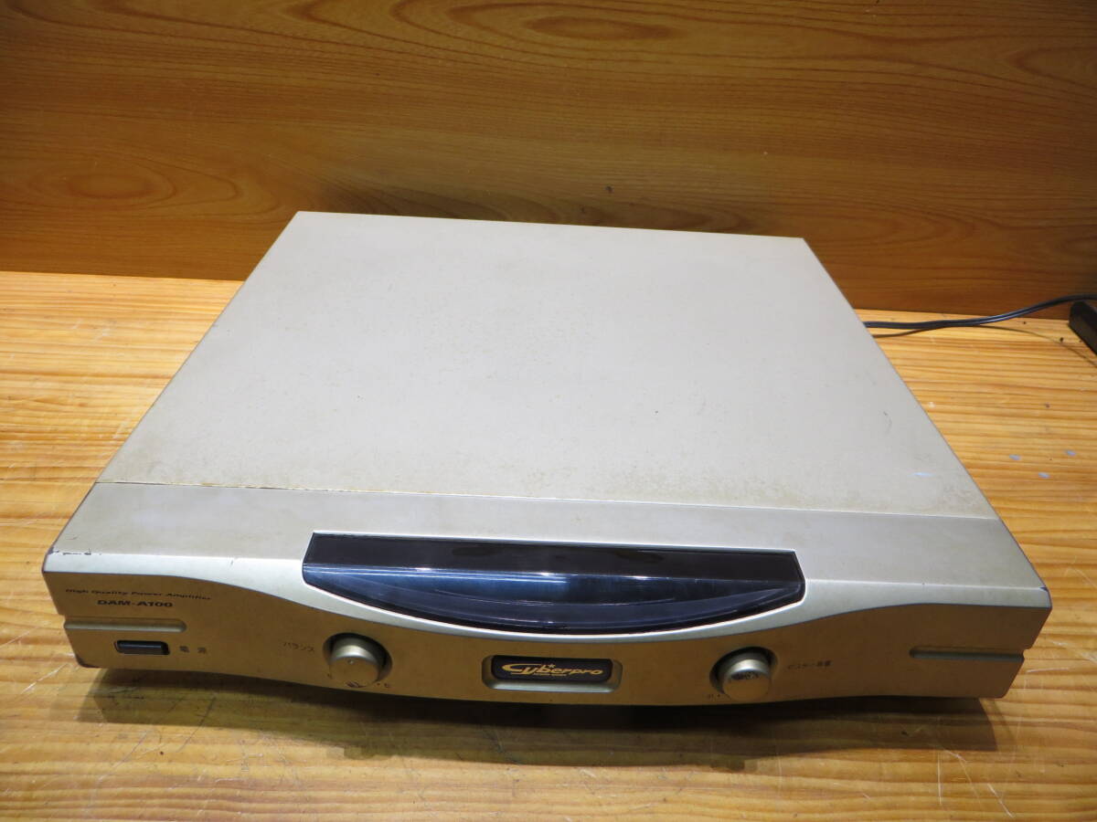 *S3363*♪カラオケ 第一興商 DAM A100 パワー アンプ ♪音は正常に動作します拍卖