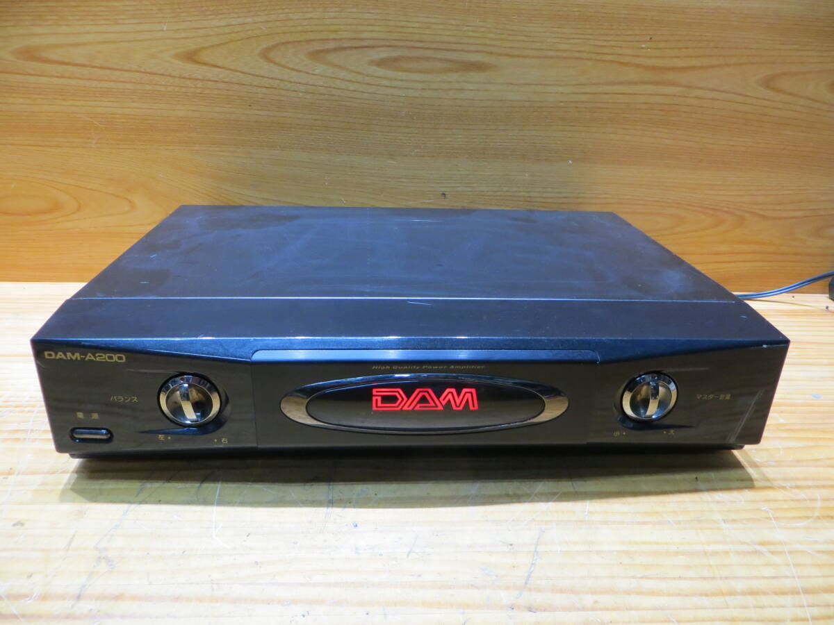 *S3358* 第一興商 DAM ダム パワーアンプ DAM-A200 動作確認済み品中古#* 拍卖