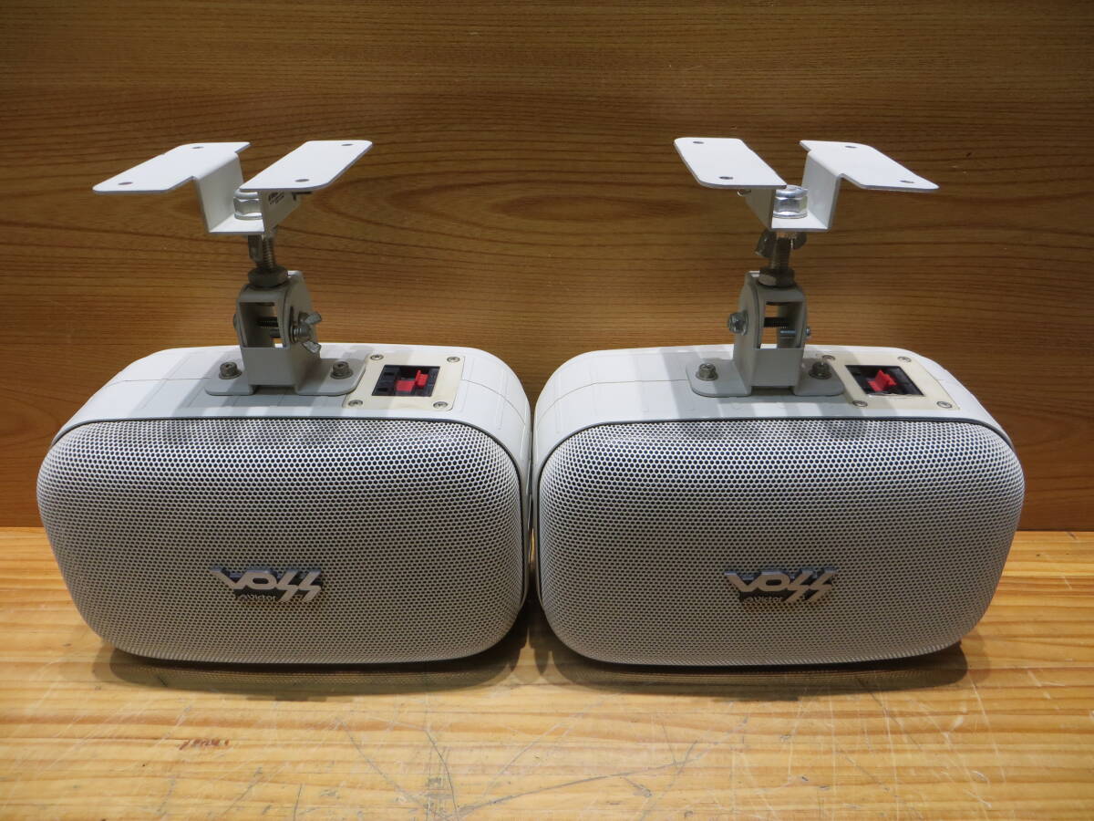 *S3415* ビクター スピーカー VOSS PS-S202B ペア ブラケット付 動作確認済み品中古#*拍卖
